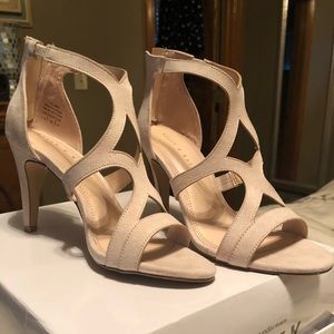 Cream colored sandles